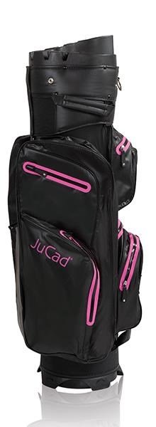 JuCad Manager Dry cart bag, negro/rosa