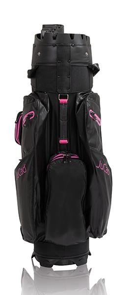 JuCad Manager Dry cart bag, negro/rosa