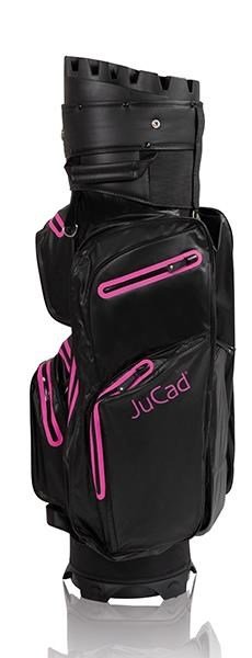 JuCad Manager Dry cart bag, negro/rosa