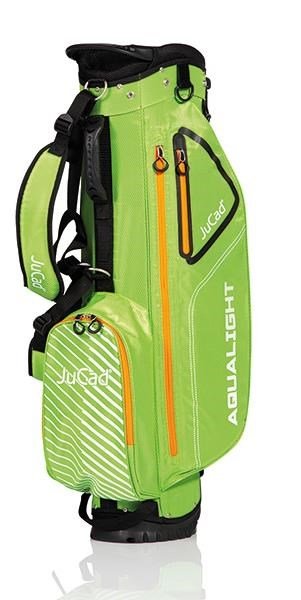 JuCad Aqualight Waterproof 2in1 stand bag, verde/blanco