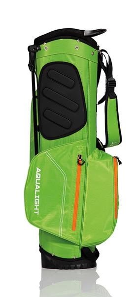 JuCad Aqualight Waterproof 2in1 stand bag, verde/blanco