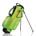 JuCad Aqualight Waterproof 2in1 stand bag, verde/blanco