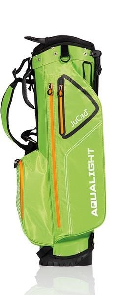 JuCad Aqualight Waterproof 2in1 stand bag, verde/blanco