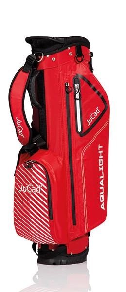 JuCad Aqualight Waterproof 2in1 stand bag, rojo/blanco
