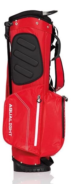 JuCad Aqualight Waterproof 2in1 stand bag, rojo/blanco