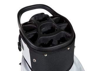 JuCad Silence Dry cart bag, negro/rojo
