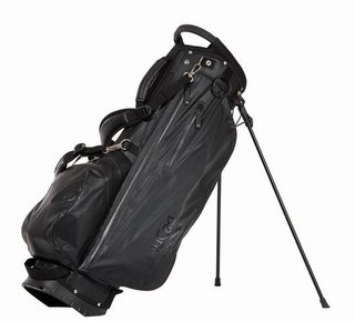 JuCad Waterproof 2in1 stand bag, negro