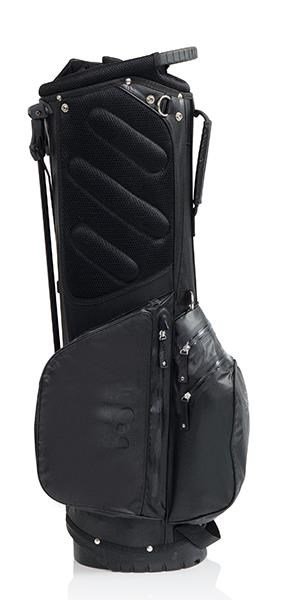 JuCad Waterproof 2in1 stand bag, negro
