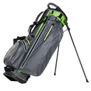 JuCad Waterproof 2in1 stand bag, gris/verde