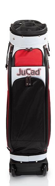 JuCad Bag To Roll cart bag, negro/blanco/rojo