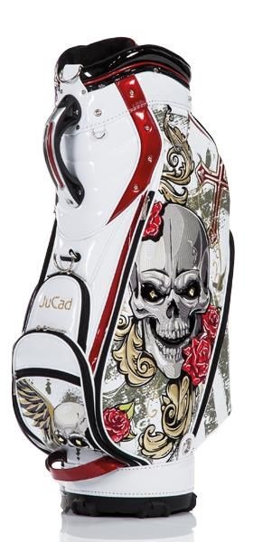 JuCad Luxury cart bag, blanco