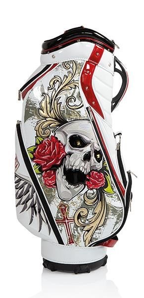 JuCad Luxury cart bag, blanco