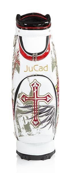 JuCad Luxury cart bag, blanco