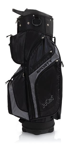 JuCad Sporty cart bag, negro