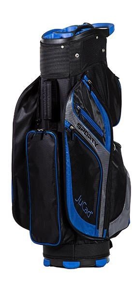 JuCad Sporty cart bag, negro/azul
