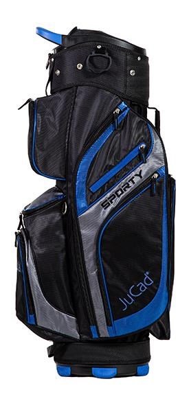 JuCad Sporty cart bag, negro/azul