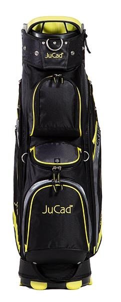JuCad Sporty cart bag, negro/amarillo