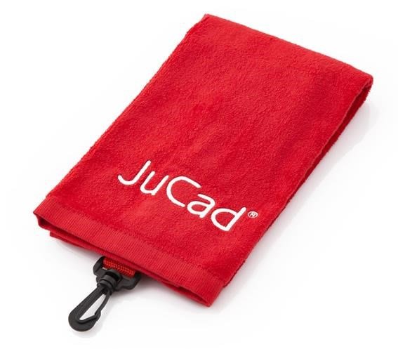 JuCad toalla de golf roja