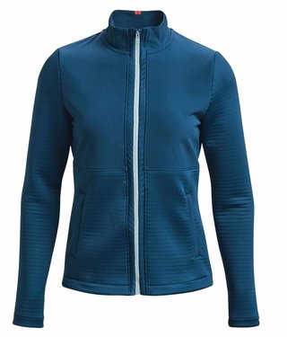 Under Armour Storm Daytona FZ sudadera de mujer, azul petróleo