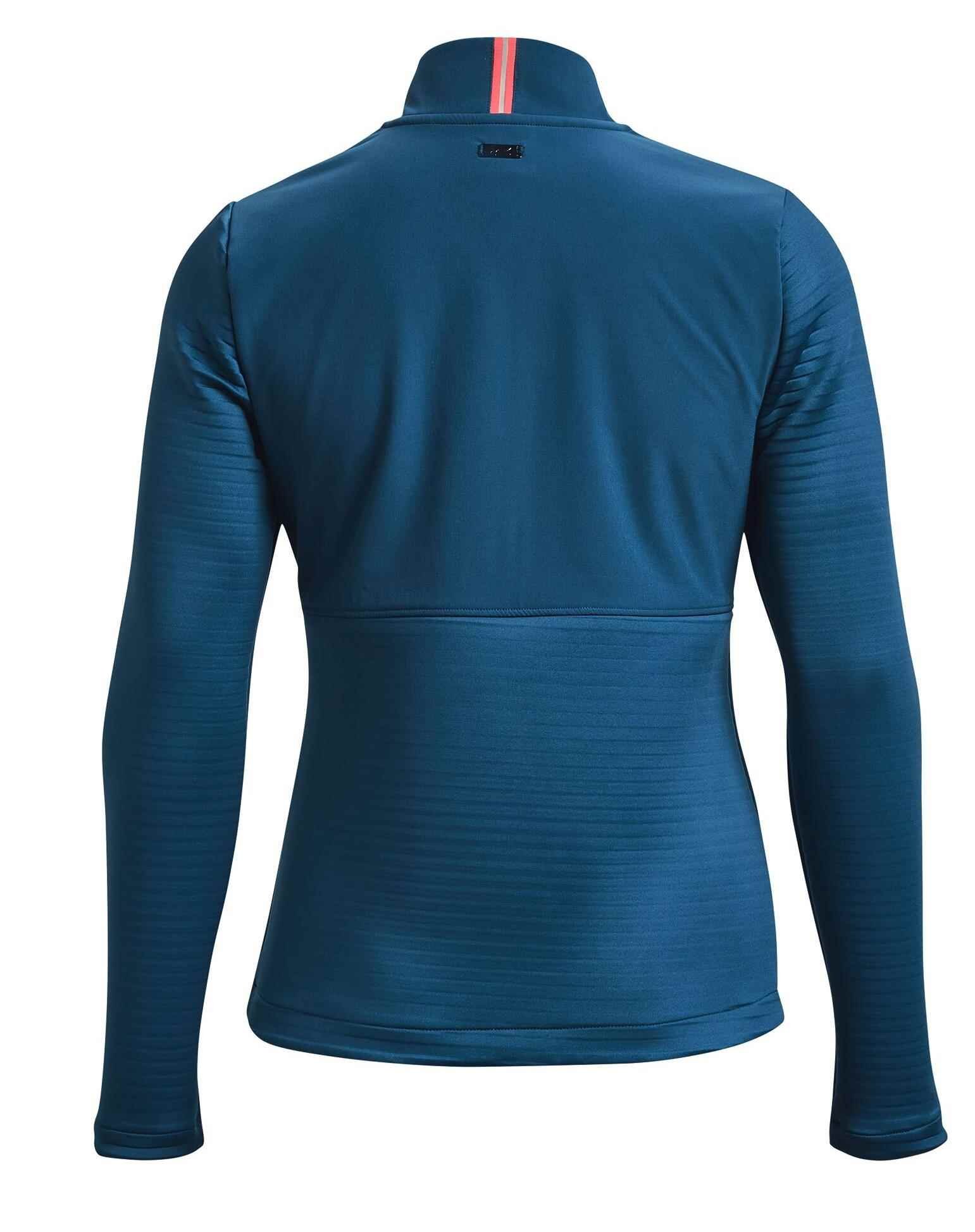 Under Armour Storm Daytona FZ sudadera de mujer, azul petróleo