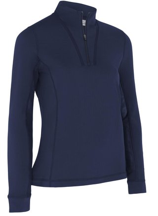 Callaway 1/4 Zip With Chev Front Seams sudadera de mujer, peacoat