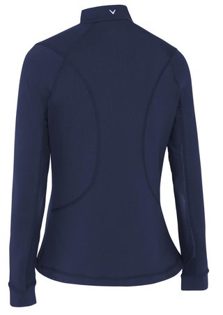 Callaway 1/4 Zip With Chev Front Seams sudadera de mujer, peacoat