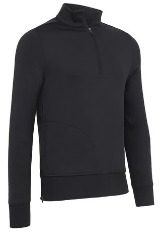 Callaway LS 1/4 Midweight Fleece Crossover sudadera de mujer, caviar