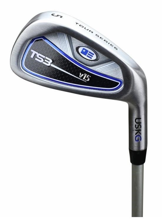 U.S. Kids Golf TS3-51 (130cm) V15 10-Club Combo junior set de golf, grafito