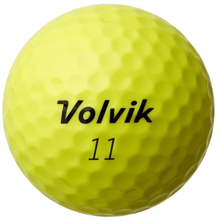 Volvik POWER Soft pelotas de golf, amarillas