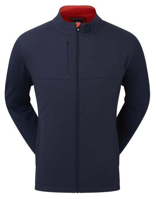 FootJoy FJ Hybrid chaqueta de hombre, azul marino/rojo