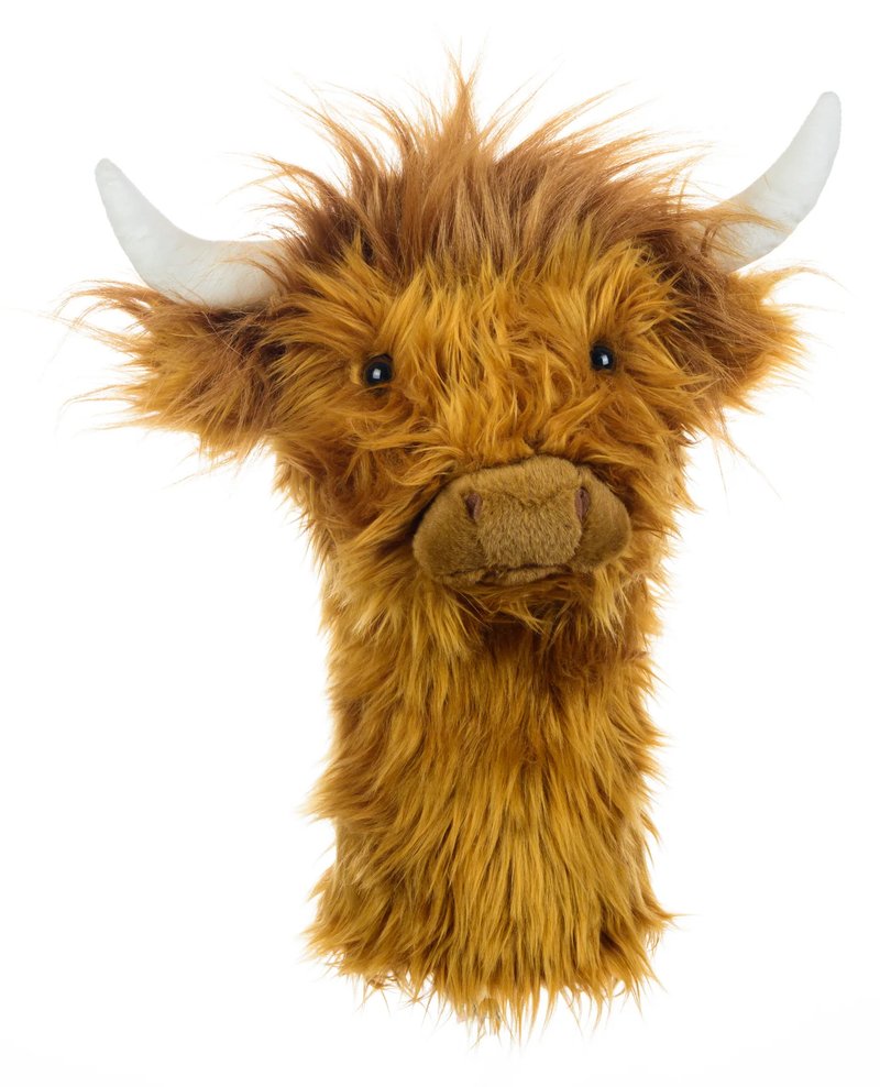 Daphne's Driver Headcover Highland Cow funda de cabeza