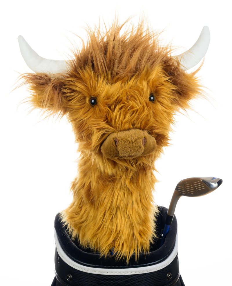Daphne's Driver Headcover Highland Cow funda de cabeza