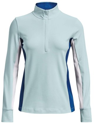 Under Armour Storm Midlayer 1/2 Zip chaqueta de mujer, fuse teal/white