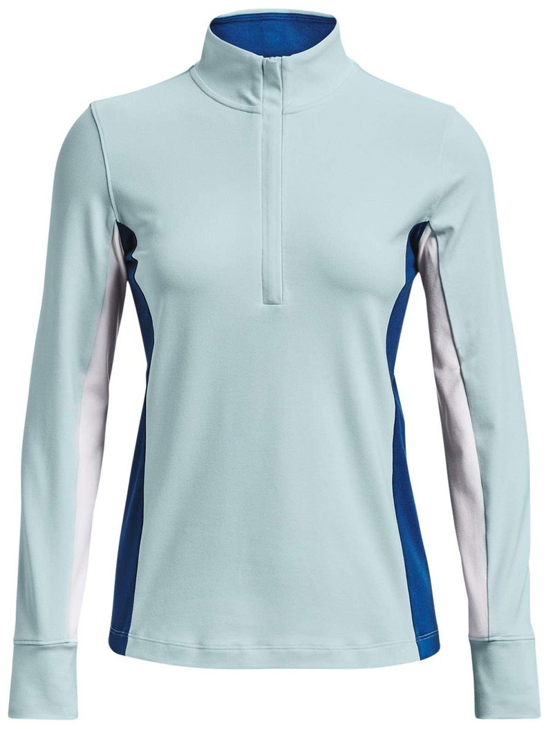 Under Armour Storm Midlayer 1/2 Zip chaqueta de mujer, fuse teal/white