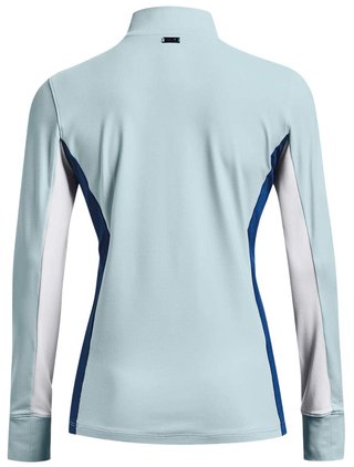 Under Armour Storm Midlayer 1/2 Zip chaqueta de mujer, fuse teal/white
