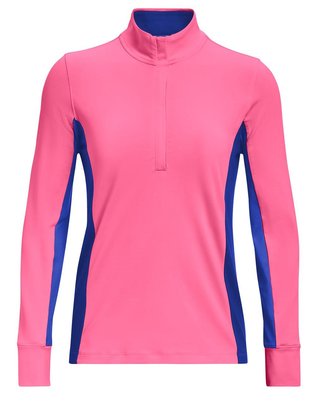 Under Armour Storm Midlayer 1/2 Zip chaqueta de mujer, pink punk/versa blue