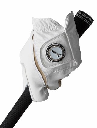 Srixon All Weather Ball Marker guante de golf para mujer, blanco