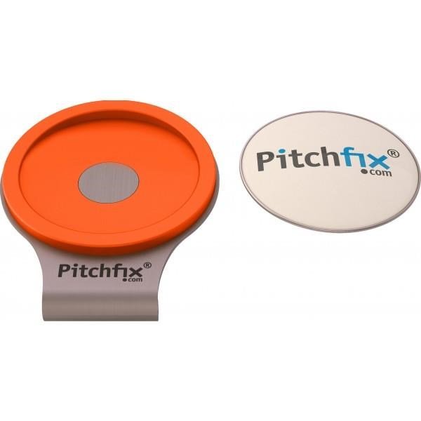 Pitchfix Cap Clip + marcador de bola, naranja