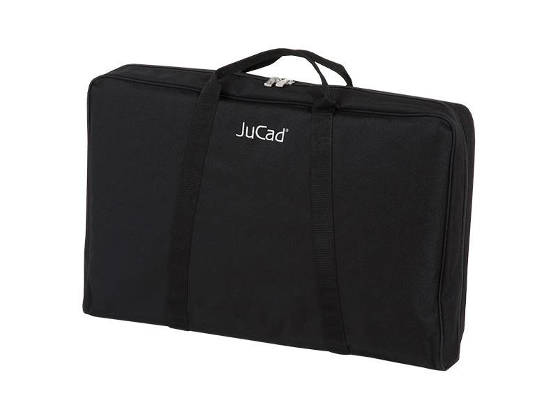 JuCad Carbon Shadow carrito manual de 2 ruedas, negro mate + bolsa de transporte JTT