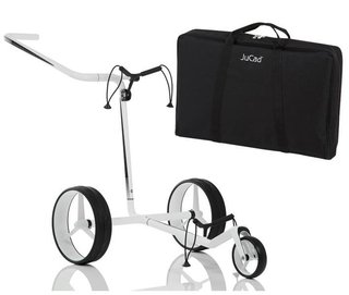 JuCad Carbon carrito manual, negro/blanco + bolsa de transporte JTT