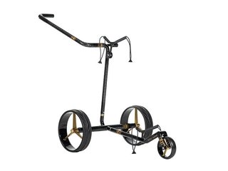 JuCad Carbon Special carrito manual + bolsa de transporte JTT, negro