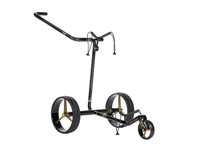 JuCad Carbon Special carrito manual + bolsa de transporte JTT, negro