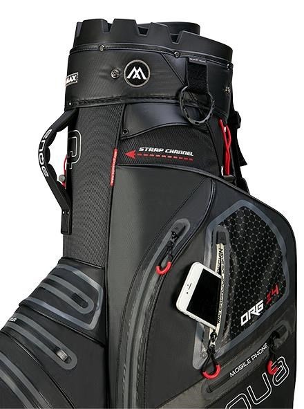 Big Max AQUA Silencio 4 Organizer cart bag, negro
