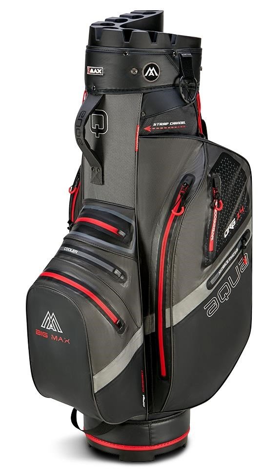 Big Max AQUA Silencio 4 Organizer bolsa de carro, charcoal/black/red