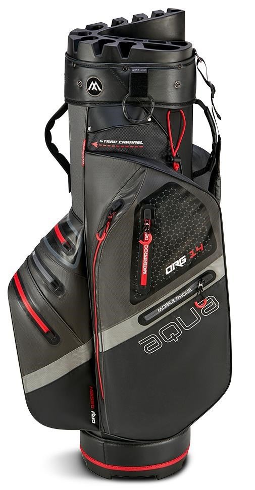 Big Max AQUA Silencio 4 Organizer bolsa de carro, charcoal/black/red