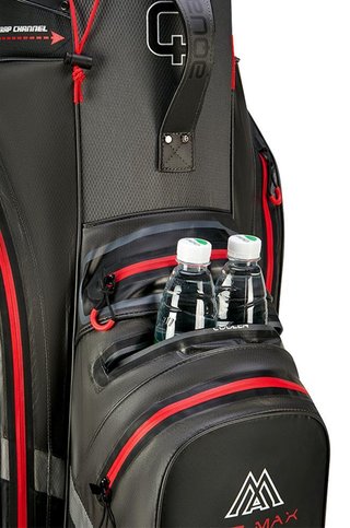 Big Max AQUA Silencio 4 Organizer bolsa de carro, charcoal/black/red