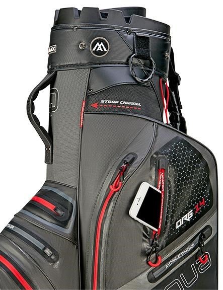 Big Max AQUA Silencio 4 Organizer bolsa de carro, charcoal/black/red