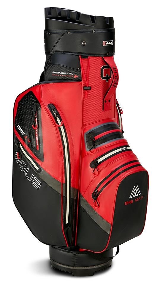 Big Max AQUA Silencio 4 Organizer cart bag, rojo/negro