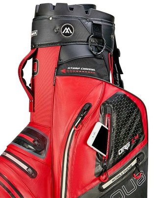 Big Max AQUA Silencio 4 Organizer cart bag, rojo/negro