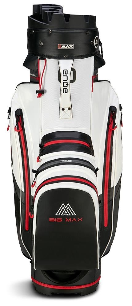 Big Max AQUA Silencio 4 Organizer bolsa de carro, blanco/negro/rojo